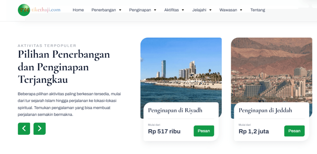 Ss Halaman Penginapan haji dan umrah