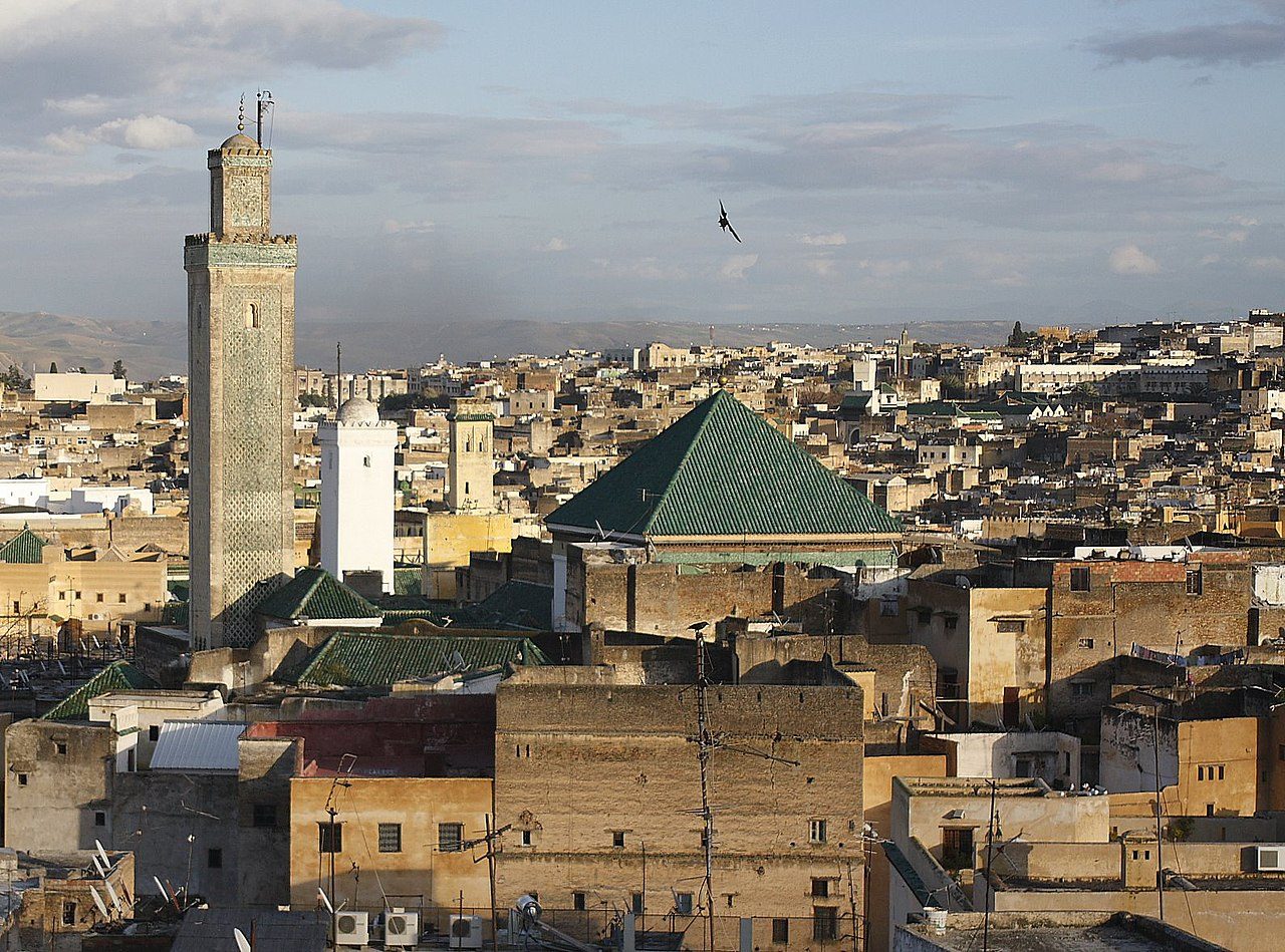 Oleh Jean-François Gornet dari Paris, Prancis — Medina Fez dilihat dari teras (4), CC BY-SA 2.0, httpscommons.wikimedia.orgwindex.phpcurid=91121519